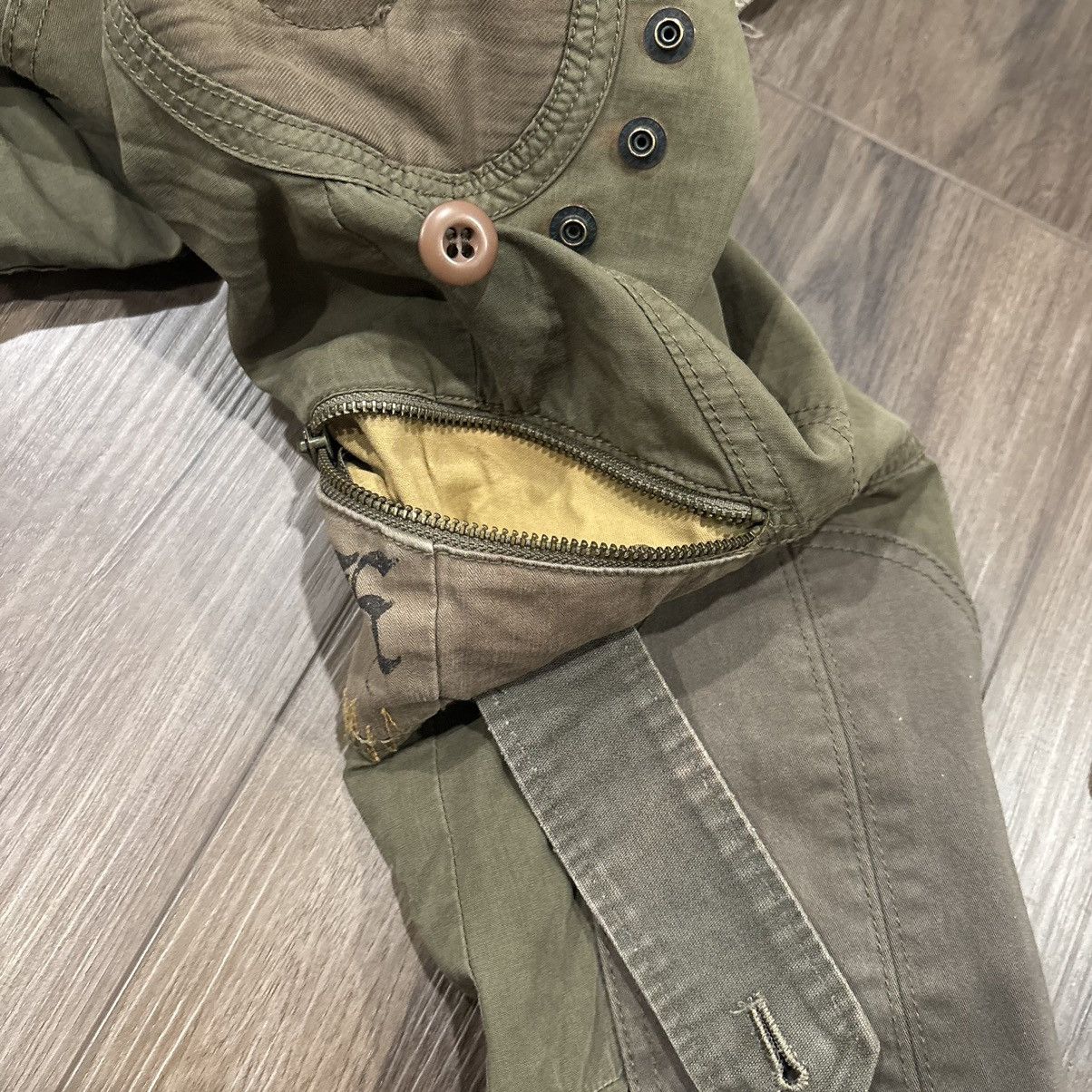 Le Grande Bleu (L.G.B.) LGB 4/4 pilot cargo green Size US 30 / EU 46 - 8 Thumbnail