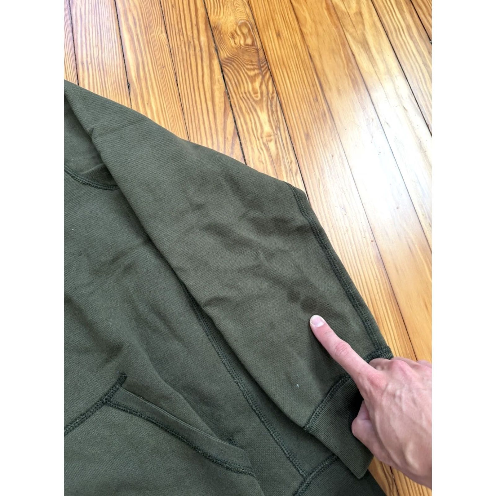 Polo Ralph Lauren Polo Ralph Lauren Mens L Green Fleece Full-Zip Sweatsuit Set Size US L / EU 52-54 / 3 - 4 Thumbnail
