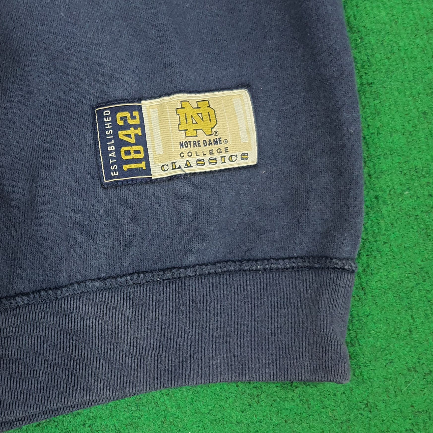 Lee Vintage Lee Notre Dame University College Sweatshirt C250N12 Size US XXL / EU 58 / 5 - 5 Thumbnail