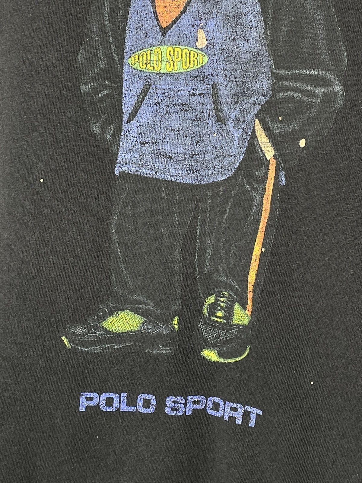 Polo Ralph Lauren × RRL Ralph Lauren × Vintage T-Shirt Polo Sport Bear OG Vintage Size US XL / EU 56 / 4 - 6 Thumbnail