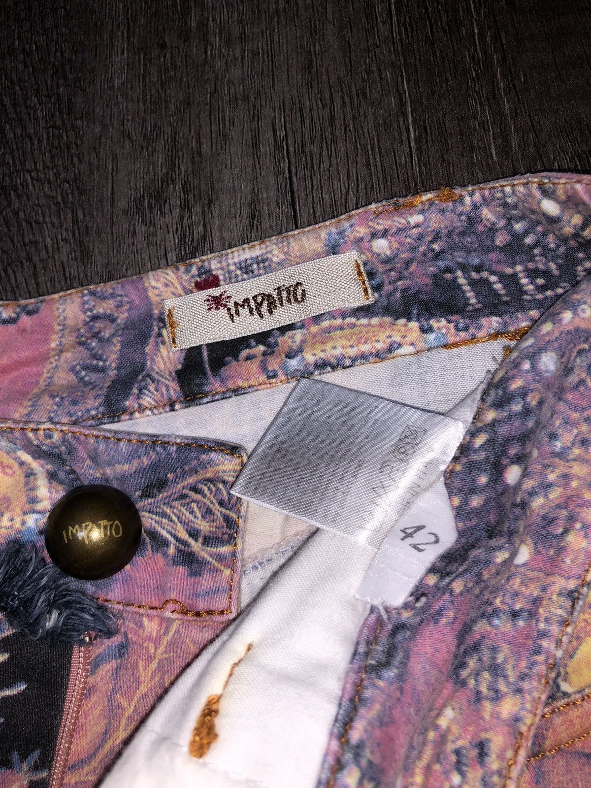 Designer × If Six Was Nine × Vintage Vintage Rare Impatto Italian Designer Pant Size 30" / US 8 / IT 44 - 24 Thumbnail