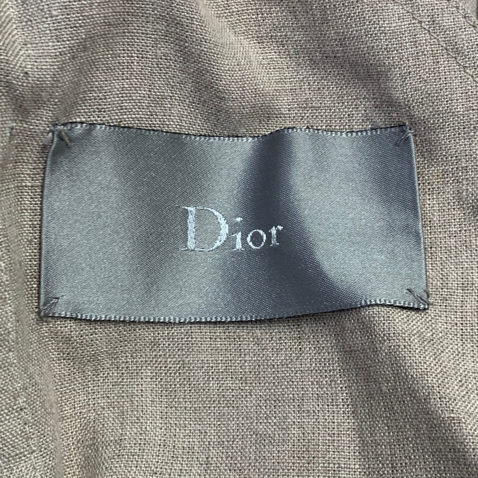 Dior DIOR HOMME by KRIS VAN ASSCHE Beige Trenchcoat Size US S / EU 44-46 / 1 - 8 Thumbnail