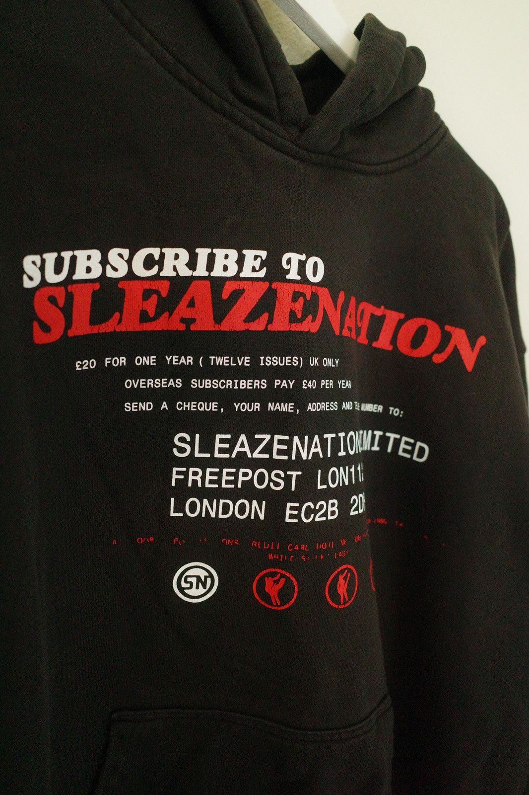 Jaded London Jaded London Sleaze Nation Subscription Hoodie Size US L / EU 52-54 / 3 - 2 Thumbnail