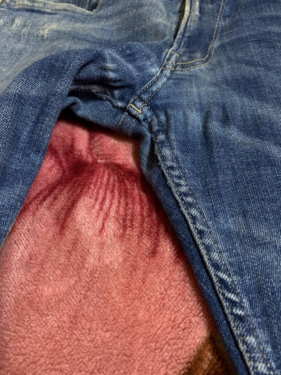 Vintage Vintage Distressed Faded Denim Pants Jeans Size US 33 - 18 Thumbnail