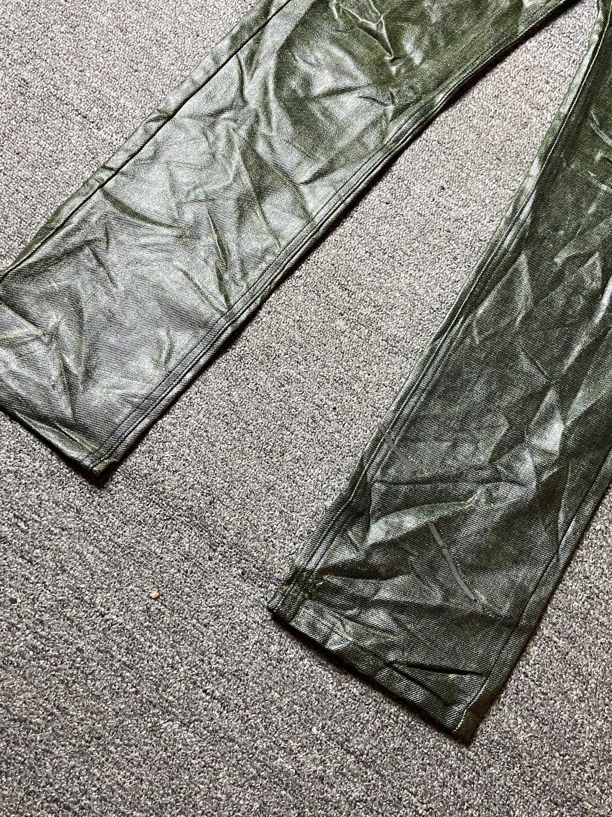 JOHN LAWRENCE SULLIVAN × Leather × Vintage John Lawrence Sullivan Cotton Leather Pants (121) Size US 30 / EU 46 - 12 Thumbnail