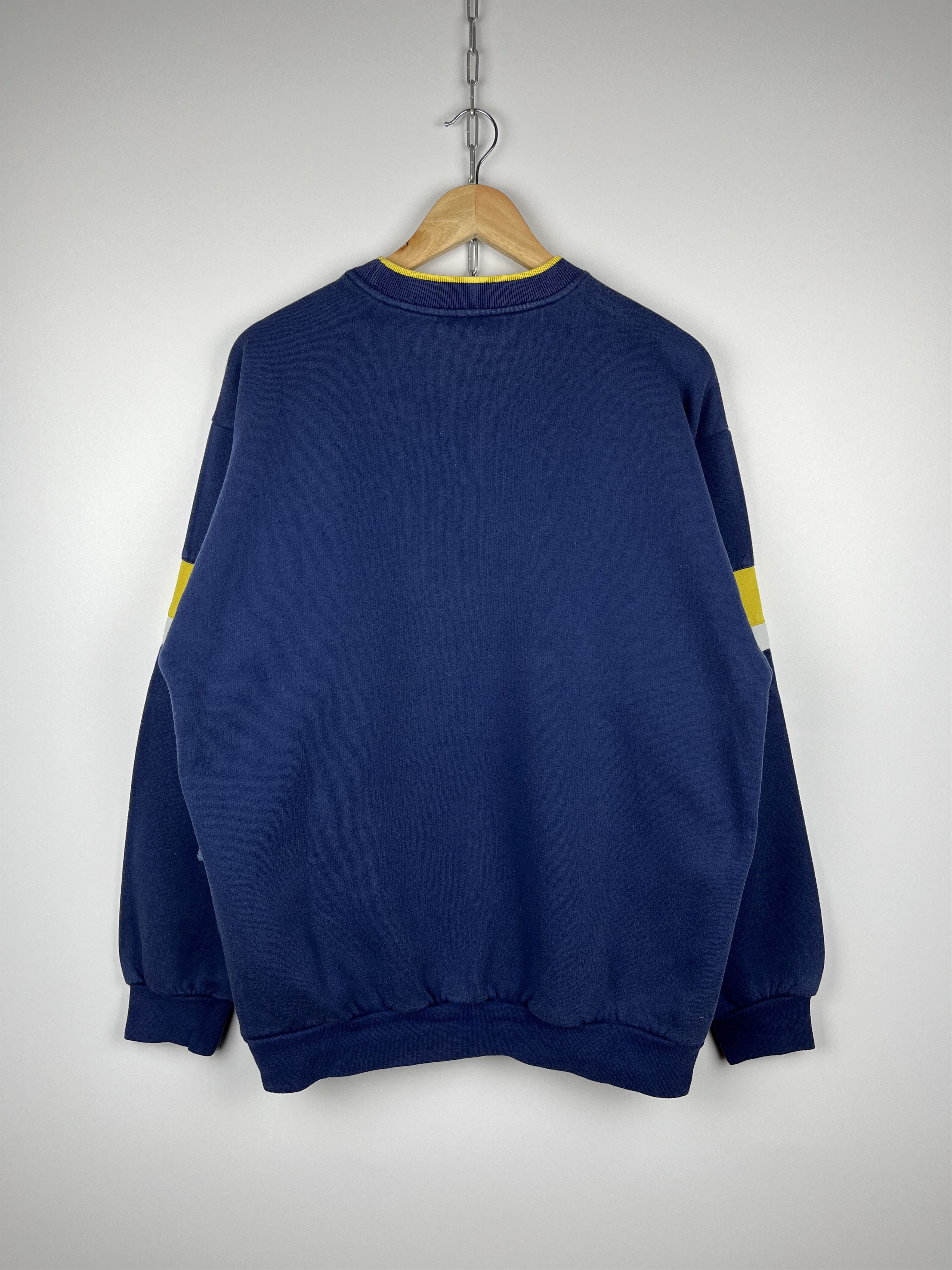 Adidas × Vintage 90's Adidas Big Embroidered Logo Vintage Sweatshirt Size US M / EU 48-50 / 2 - 13 Thumbnail