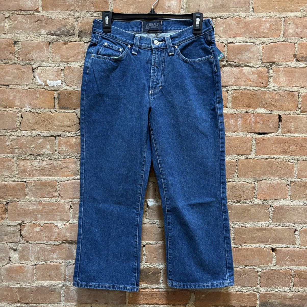 Versace × Vintage $400 Vintage 90s Versace Jeans Size 28" / US 6 / IT 42 - 1 Thumbnail