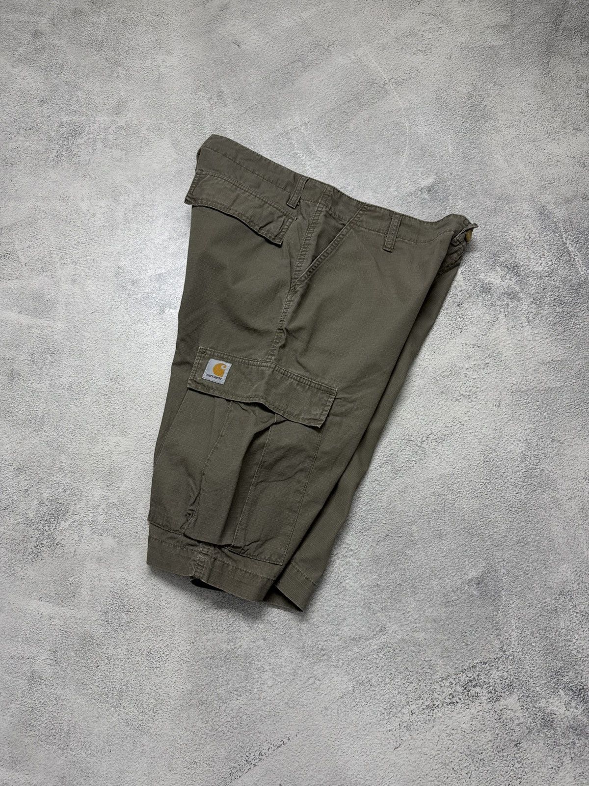 Carhartt Vintage Y2k Carhartt Cargo Shorts Size US 30 / EU 46 - 2 Thumbnail