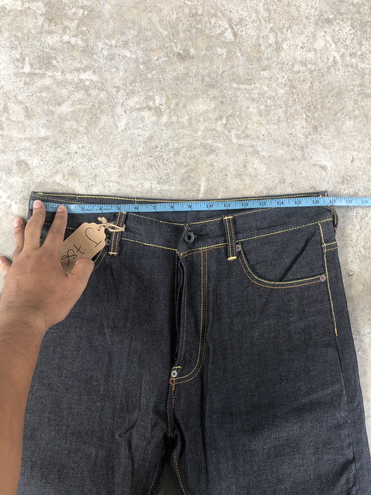 RMC Jeans Red Monkey Company Embroidered Jeans Size US 32 / EU 48 - 20 Thumbnail
