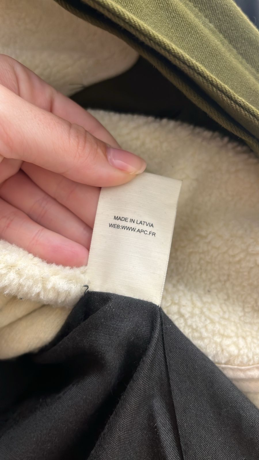 A.P.C. M65 Field Jacket Parka Shearling Lined Size US M / EU 48-50 / 2 - 11 Thumbnail