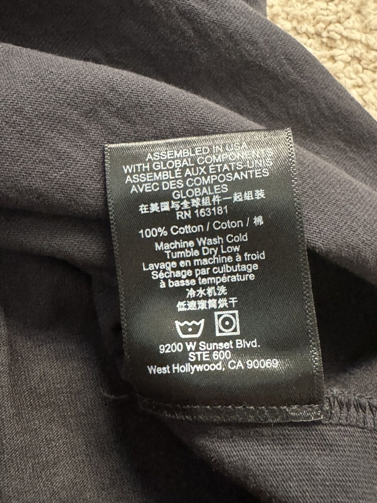 Rhude Rhude Vintage Oh Lord Tee Size US S / EU 44-46 / 1 - 7 Thumbnail