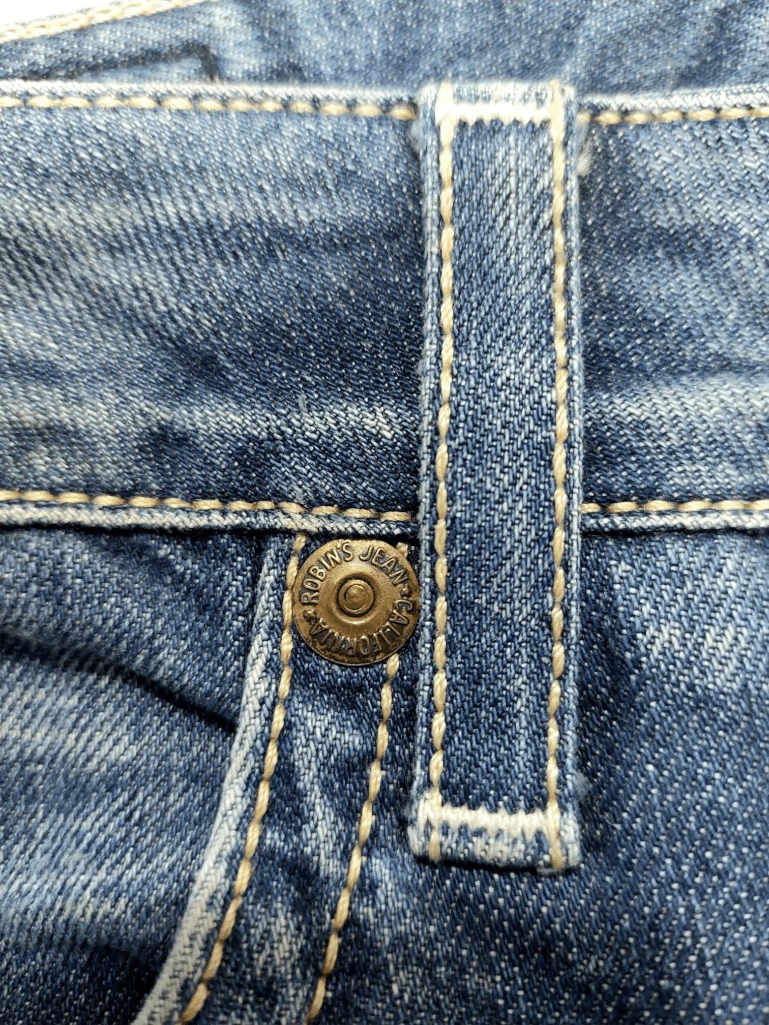 Robins Jeans Robins Jeans Flare Buckle Back Denim Size US 34 / EU 50 - 9 Thumbnail