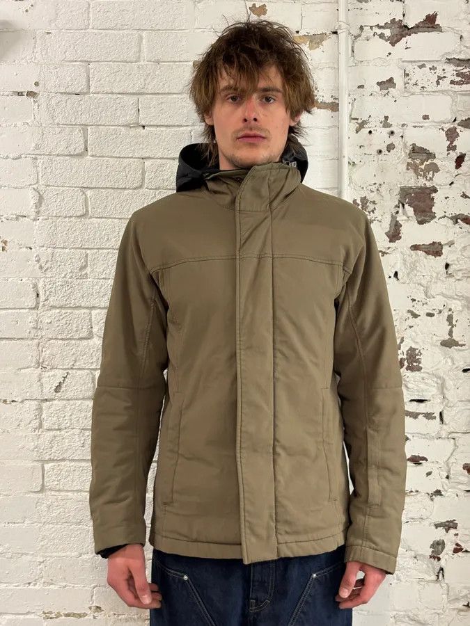 Prada AW2009 Prada Linea Rossa Beige Nylon Ski Removable Hood Jacket Size US M / EU 48-50 / 2 - 2 Thumbnail