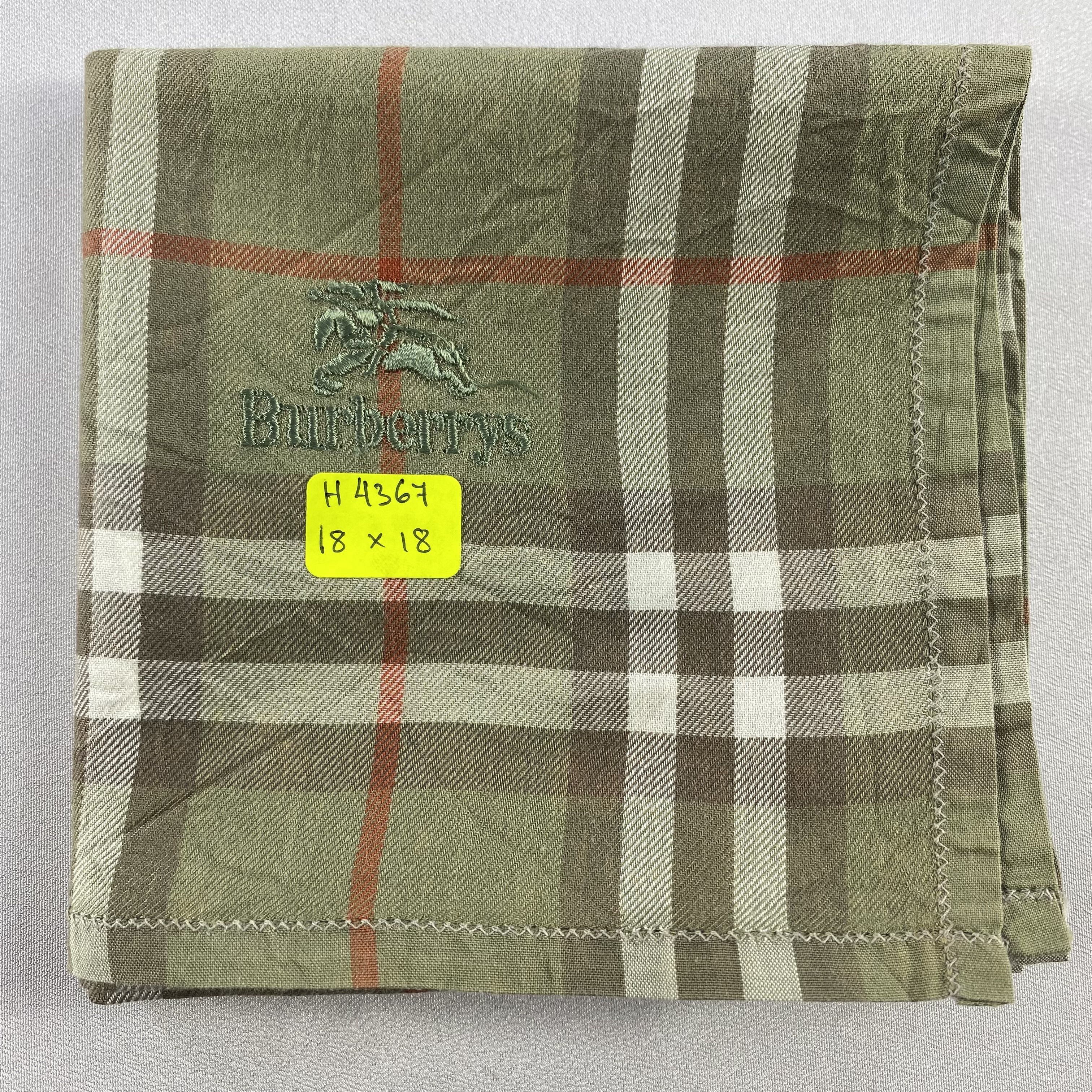Burberry × Vintage Burberry Bandana/ Handkerchief / Neckerchief Size ONE SIZE - 5 Thumbnail