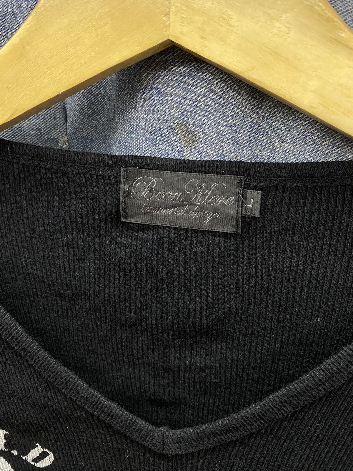 Beauty Beast × If Six Was Nine × Japanese Brand beaumere MDHD longsleeve skull japanese brand Size US L / EU 52-54 / 3 - 3 Thumbnail