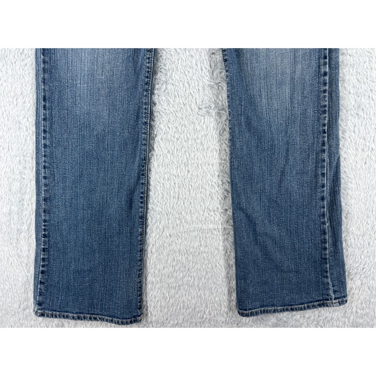 Vintage Bullhead Jeans Womens Bootcut Denim Blue 28x32 Low Rise 5-Pocket Stretch Cotton Blend 28 Denim Jeans Womens Size 28" / US 6 / IT 42 - 2 Thumbnail