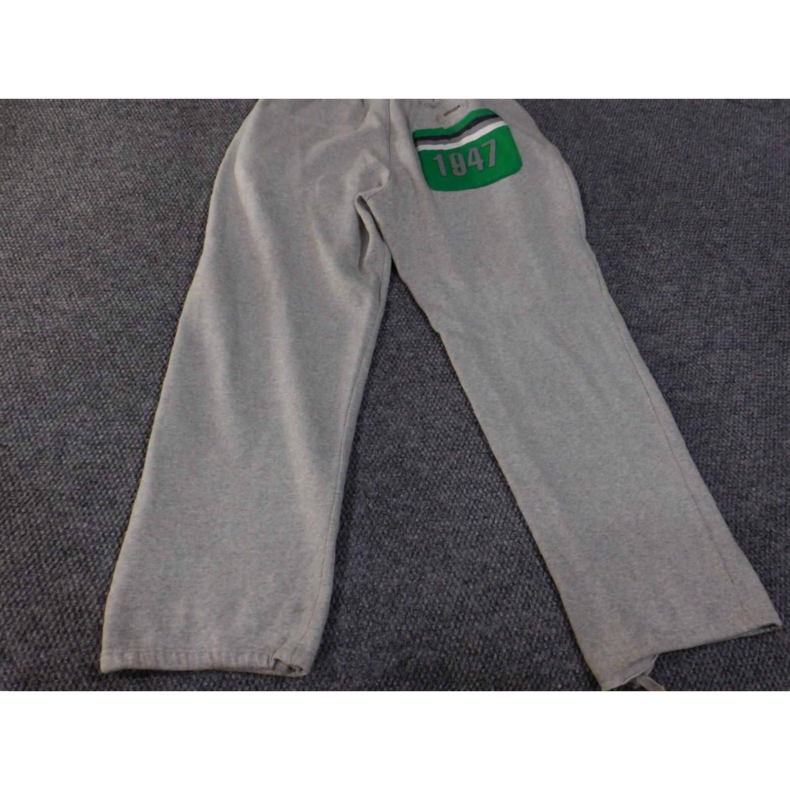 Vintage LRG Sweatpants Mens 3XL Grey Sweatpants Athletic Lounge Fleece Pockets Straight Regular Size Polyester Vintage No (adjust?) Size US 39 - 6 Thumbnail