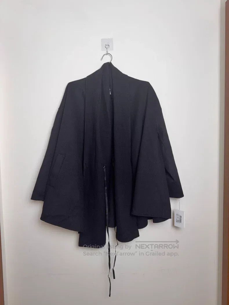 Valentino Valentino Black wool cape coat Size S / US 4 / IT 40 - 1 Thumbnail