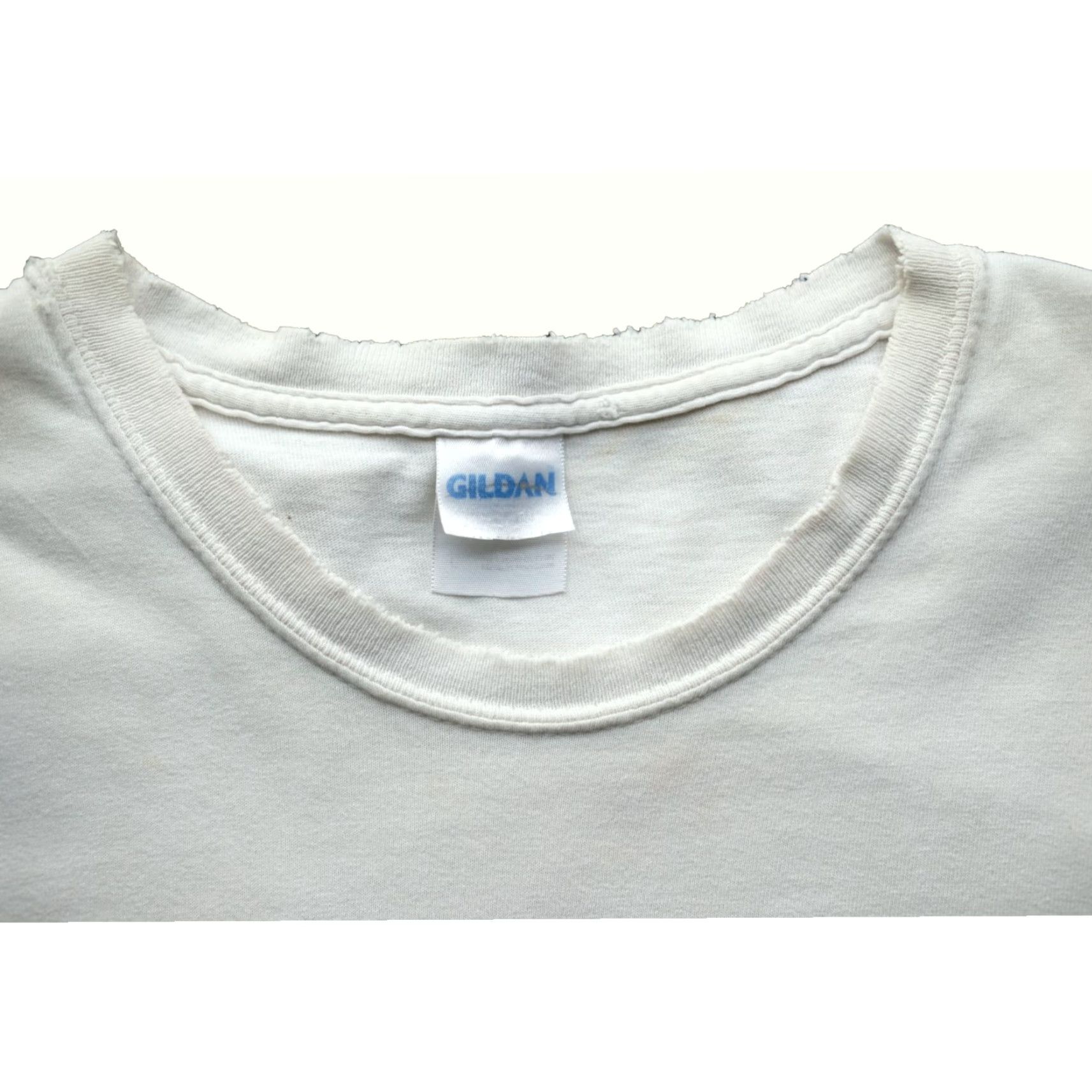 Gildan VTG Gildan T Shirt CHEVROLET CHEVY TRUCK CLUB 90s Y2K Hot Rod Car Mens L White Cotton Crew Neck Short Sleeve SZ L Size US L / EU 52-54 / 3 - 4 Thumbnail