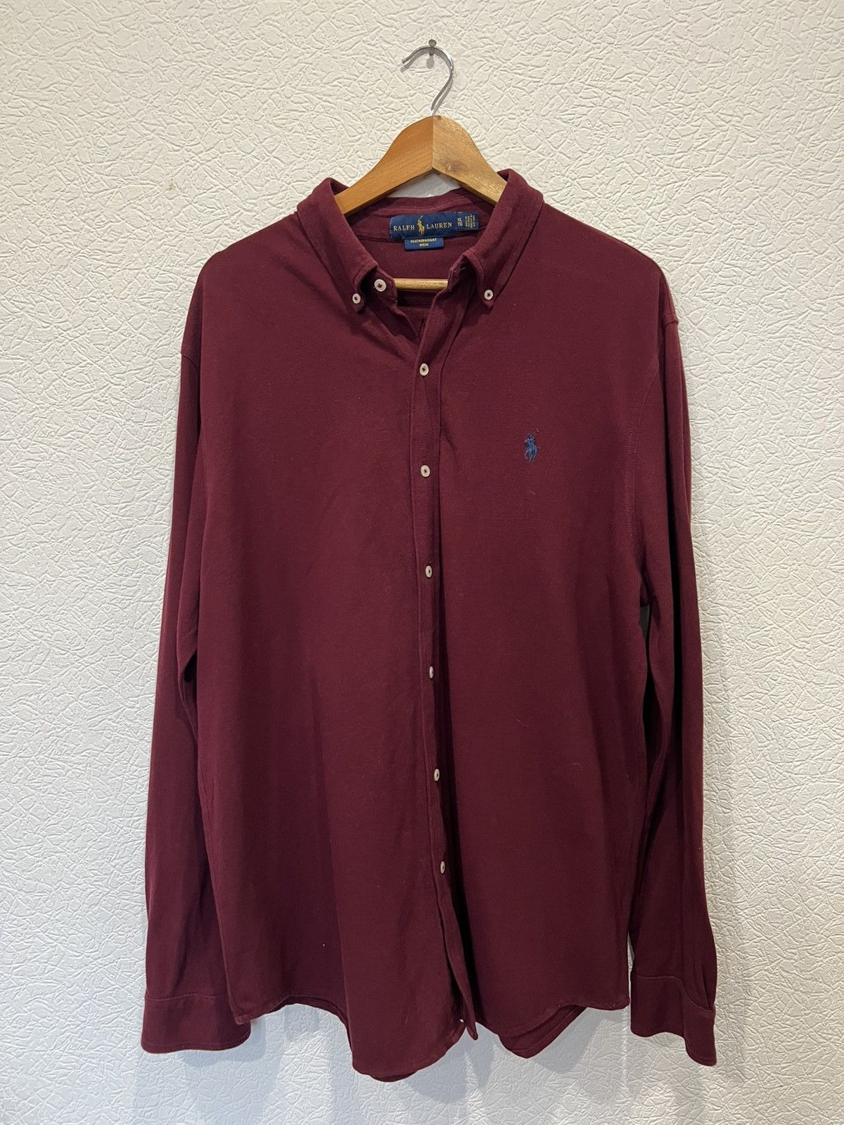 Polo Ralph Lauren Polo Ralph lauren Red Cherry Button Shirt Size US XL / EU 56 / 4 - 1 Thumbnail
