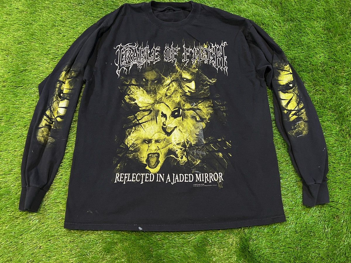 Band Tees × Vintage Vintage 2003 CRADLE OF FILTH Reflected In A Jaded Mirror Size US XL / EU 56 / 4 - 1 Thumbnail