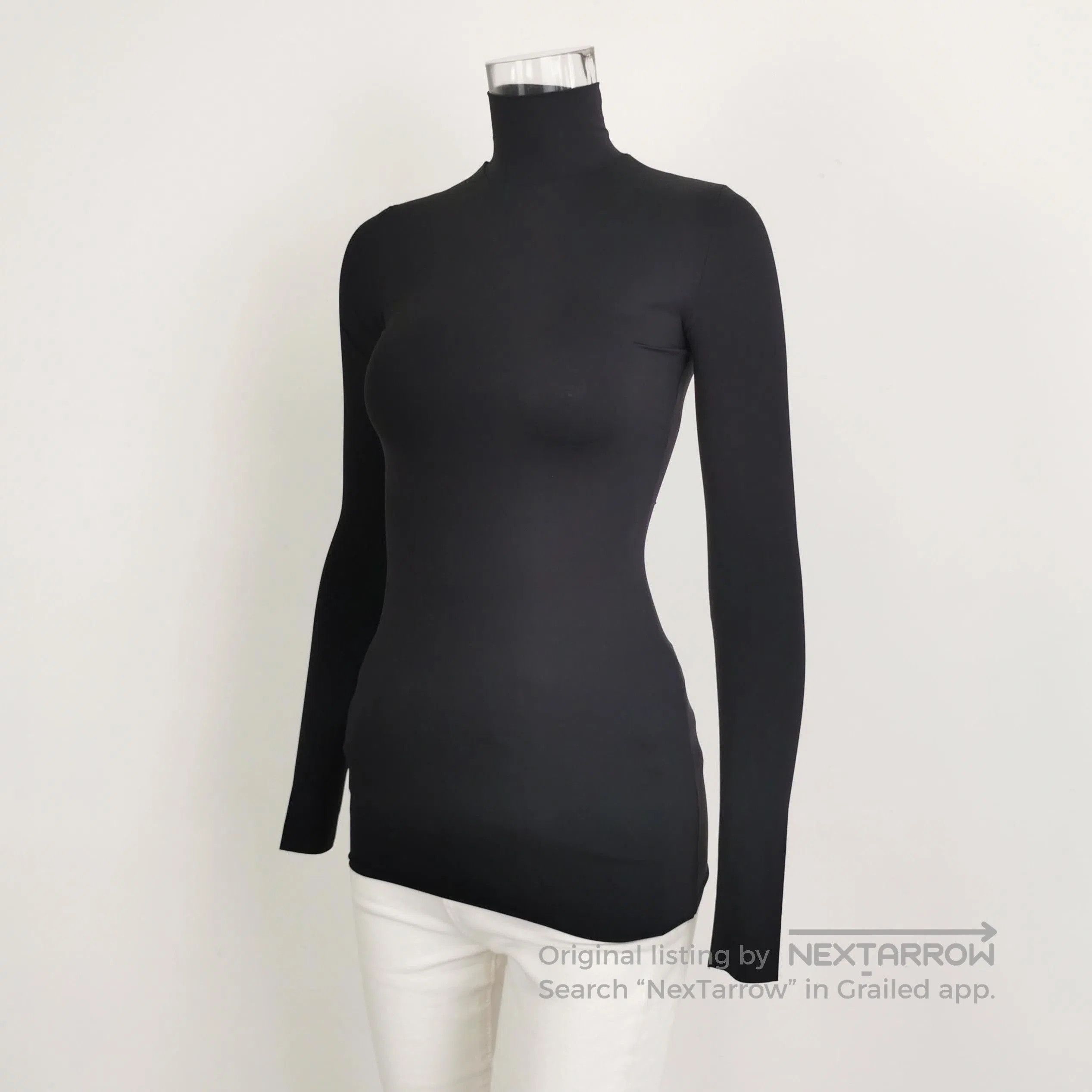 Prada Prada Black Turtleneck Long Sleeve Top . Size XS / US 0-2 / IT 36-38 - 2 Thumbnail