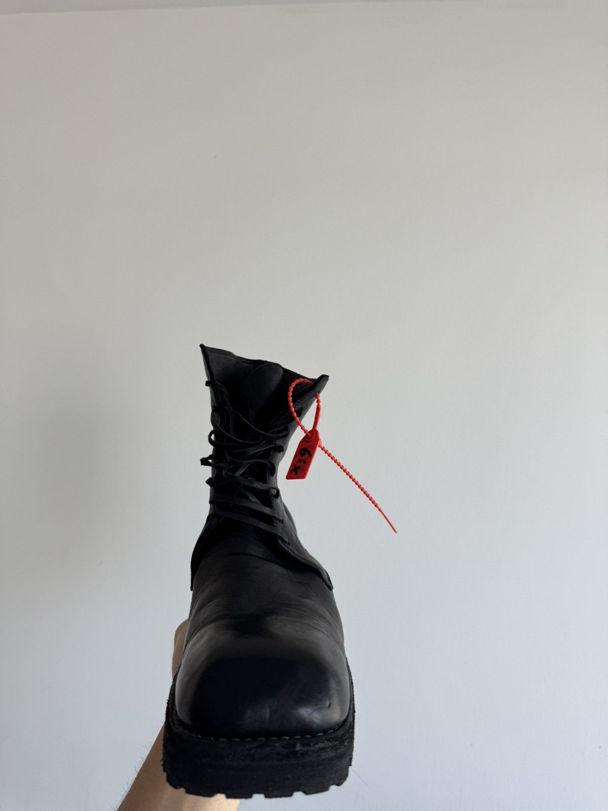 Guidi Guidi 79085V Ankle High Horse Leather All Black Boots Size US 10 / EU 43 - 18 Thumbnail