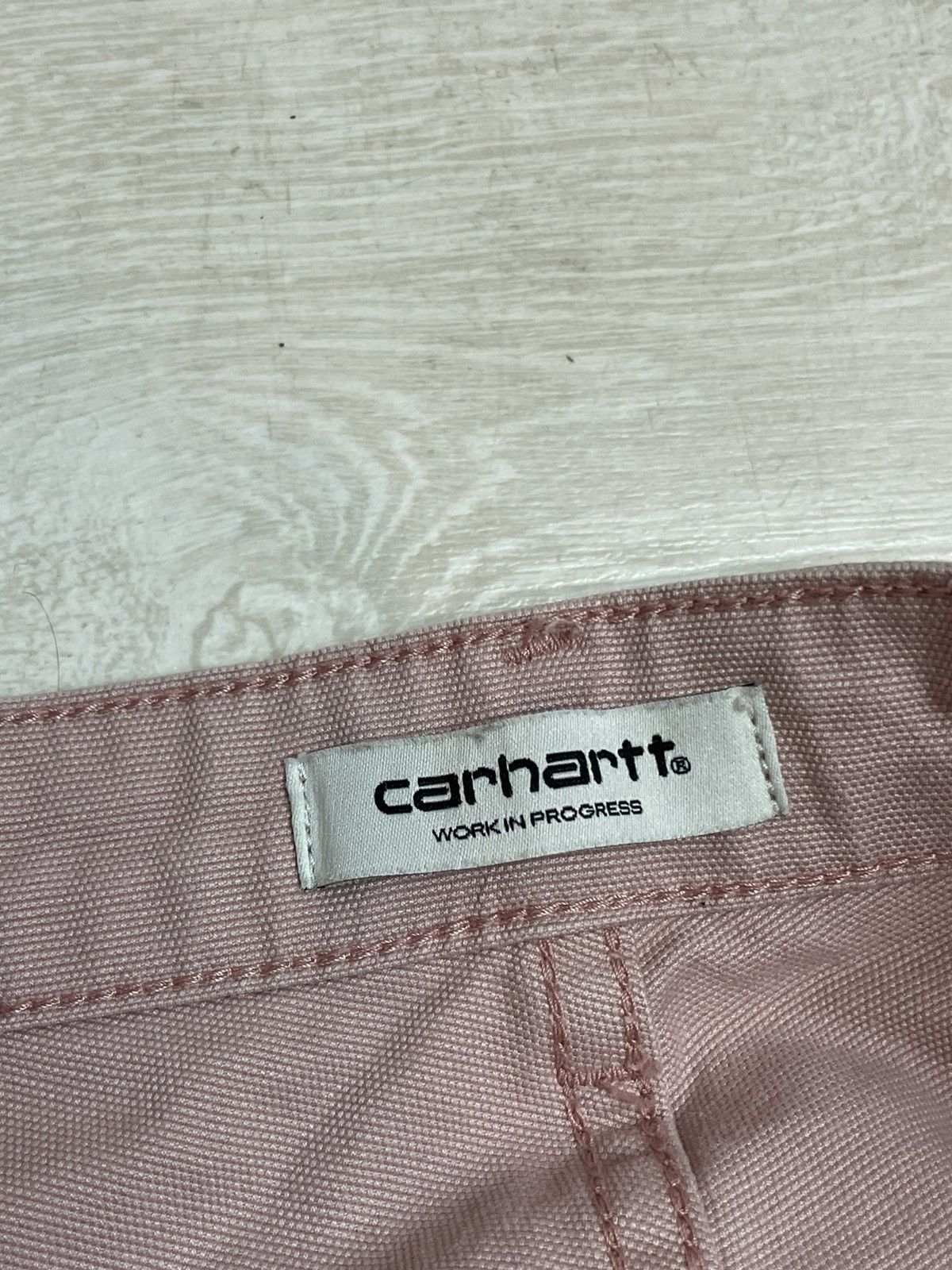 Carhartt × Vintage Carhartt Vintage Denim Jeans Double Knee Center Logo Y2k Size US 26 / EU 42 - 9 Thumbnail
