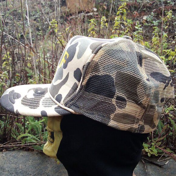 Vintage Vintage G&F Tool Camouflage Snap Trucker Hat Cap Size ONE SIZE - 2 Thumbnail