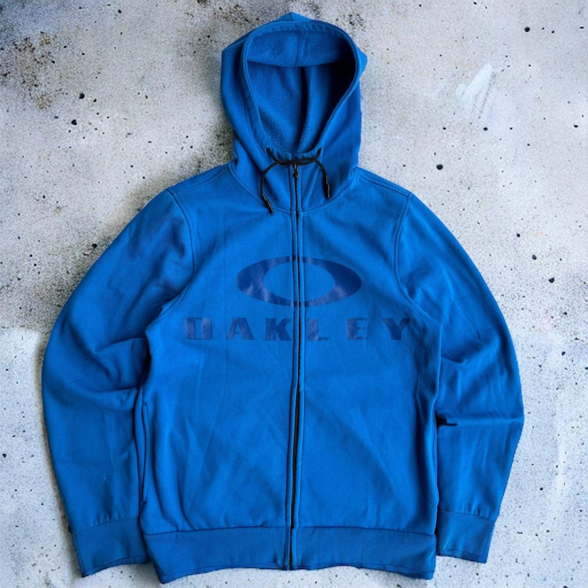 Hi Tec × Oakley Oakley Performance Blue Athletic Zip Up Hoodie Fleece Size US L / EU 52-54 / 3 - 2 Thumbnail
