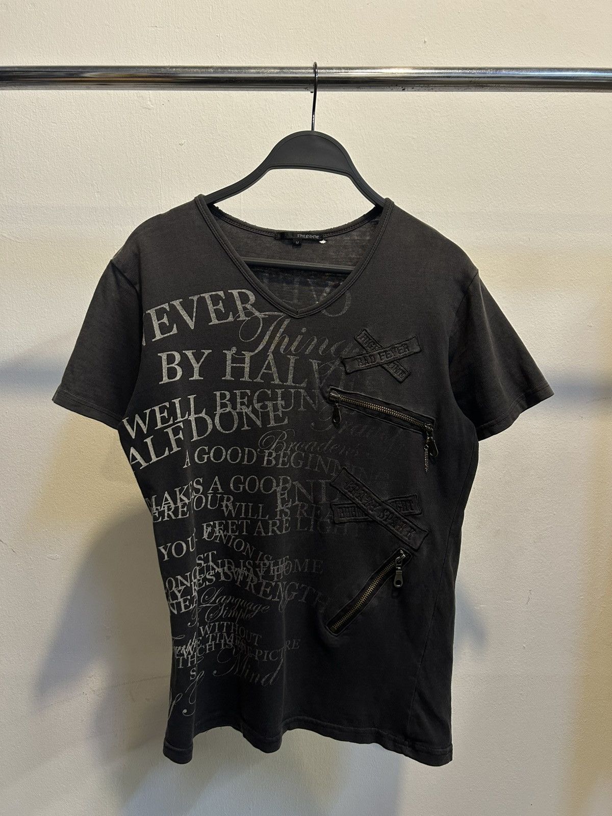 Tornado Mart Blend Glam Punk Zipper Shirt Size US M / EU 48-50 / 2 - 1 Thumbnail