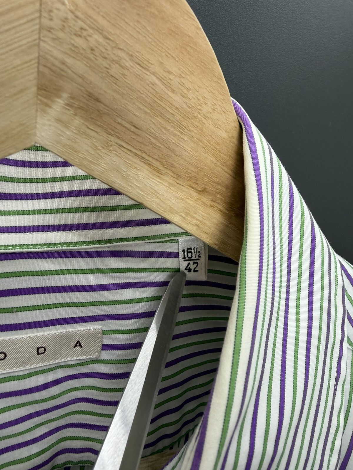 Other RODA Striped Cotton Shirt Men’s Size 42 16 1/2 Size US L / EU 52-54 / 3 - 7 Thumbnail