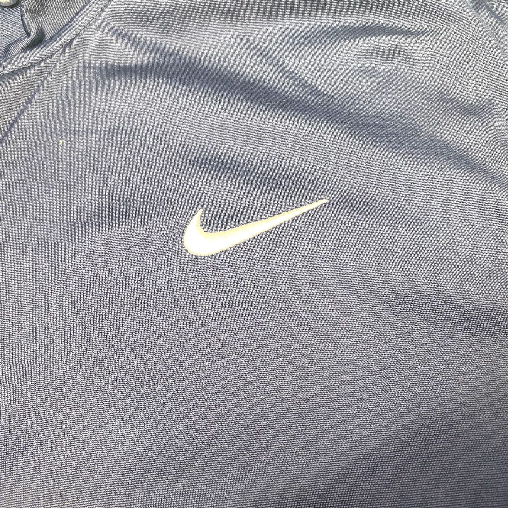 Nike Nike Basketball Jacket: Track Warm-Up Mens Large Navy White - 639851-451 - Blended Polyester Zip Full-Length Size US L / EU 52-54 / 3 - 6 Thumbnail