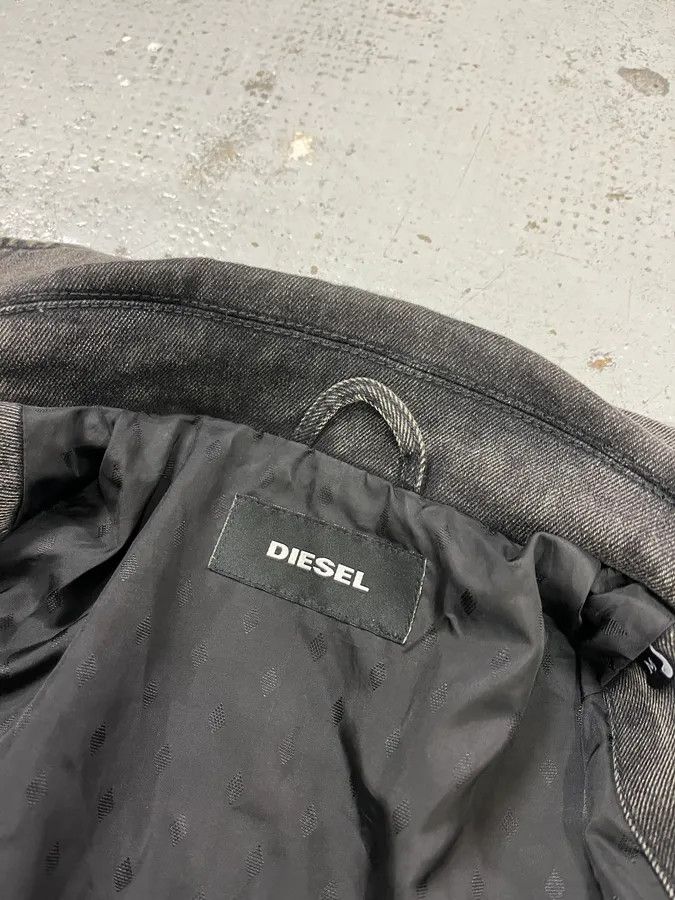 Diesel Diesel Raw Grey Denim Perfecto Jacket Size US S / EU 44-46 / 1 - 10 Thumbnail