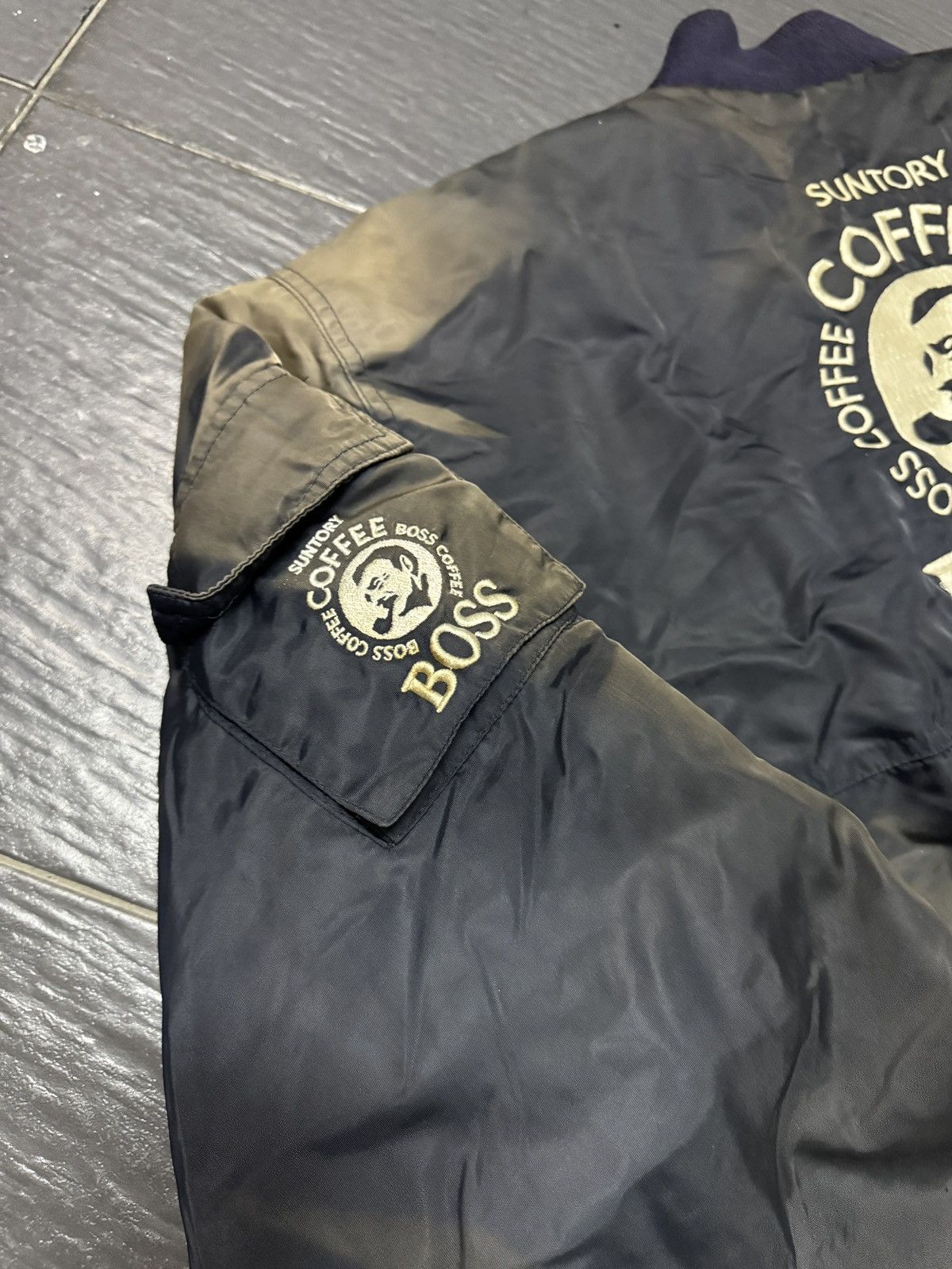 Vintage Vintage Suntory Boss bombet Jacket Size US L / EU 52-54 / 3 - 5 Thumbnail