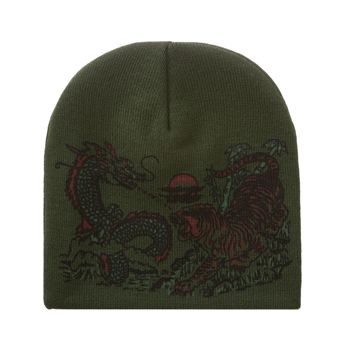 Pre-owned Supreme Dragon Beanie In Green