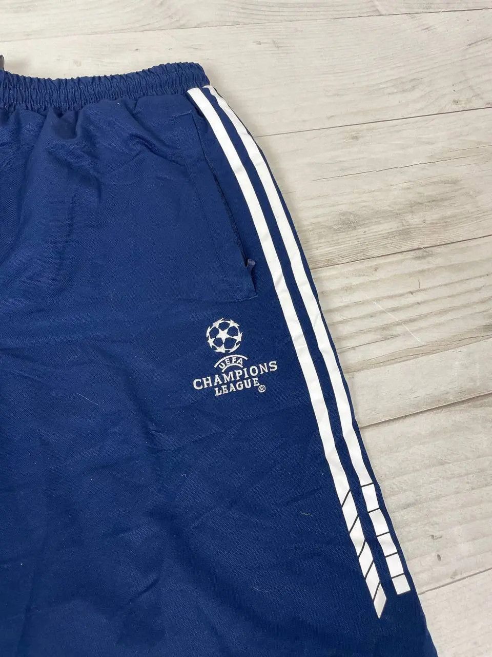 Adidas Vintage Adidas Real Madrid UCL Training Football Pants 00s Size US 34 / EU 50 - 10 Thumbnail