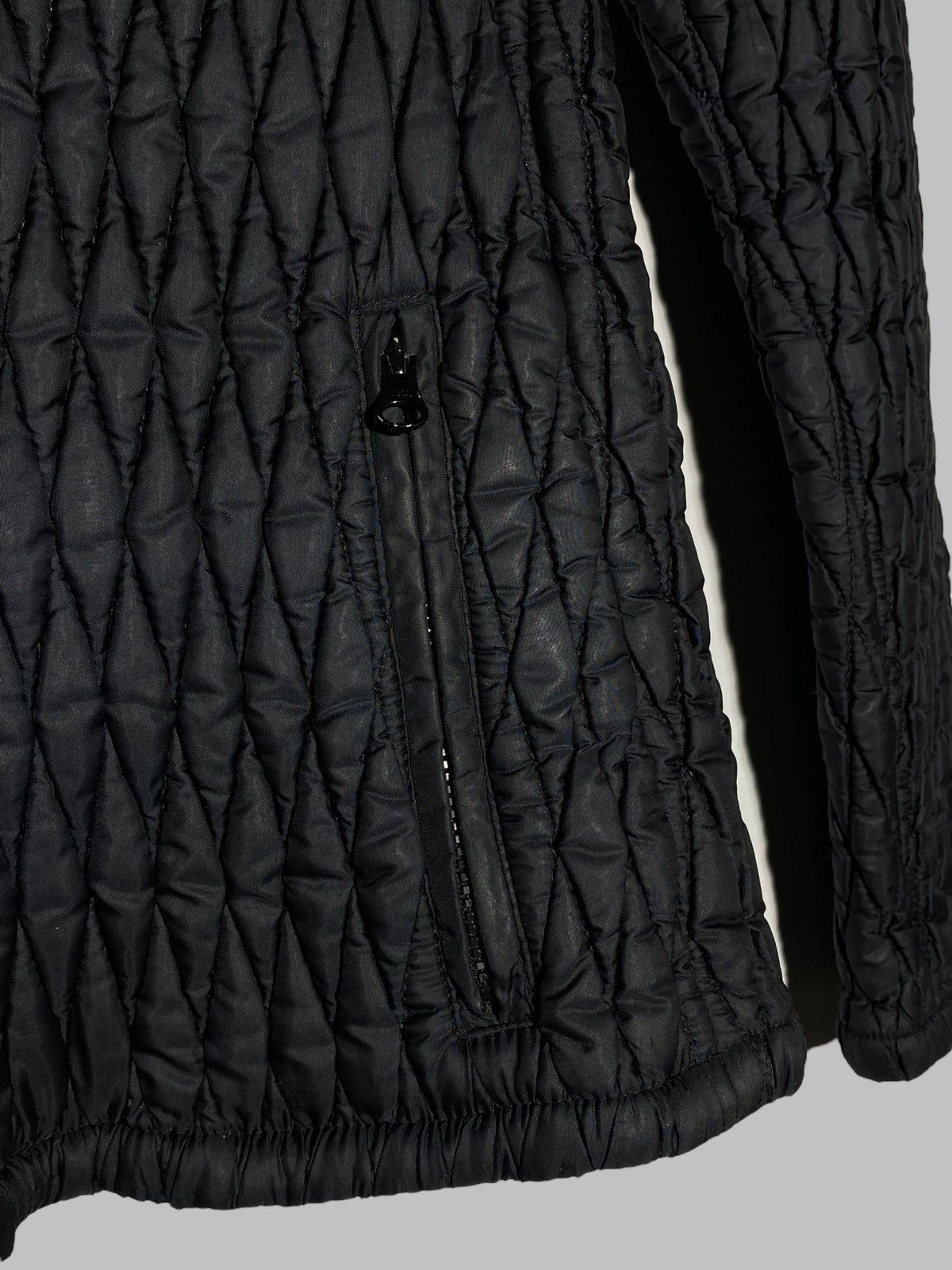 Aspesi Vintage Alberto Aspesi Quilted Full Zip Women’s Jacket Size L / US 10 / IT 46 - 6 Thumbnail