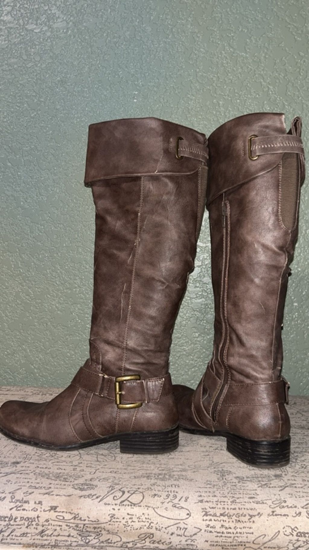 Other Women's Baretraps Brown Heeled Boots Size 8 Size US 8 / IT 38 - 4 Thumbnail