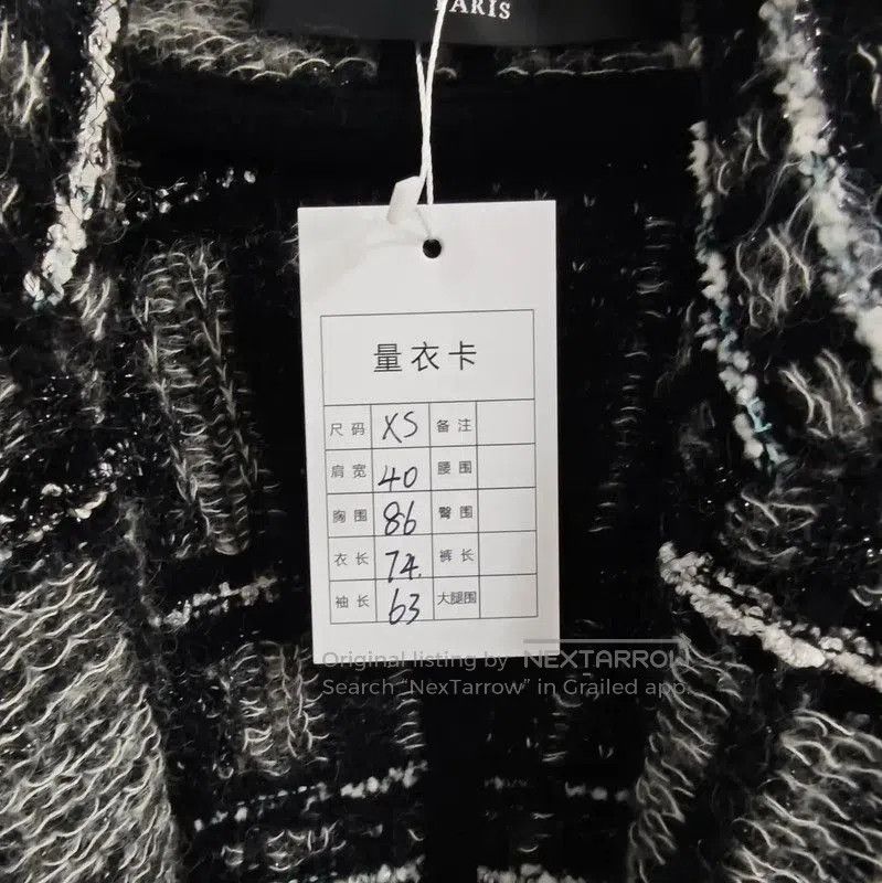 Balmain Balmain Women's Gray Wool Blazer . Size XS / US 0-2 / IT 36-38 - 8 Thumbnail
