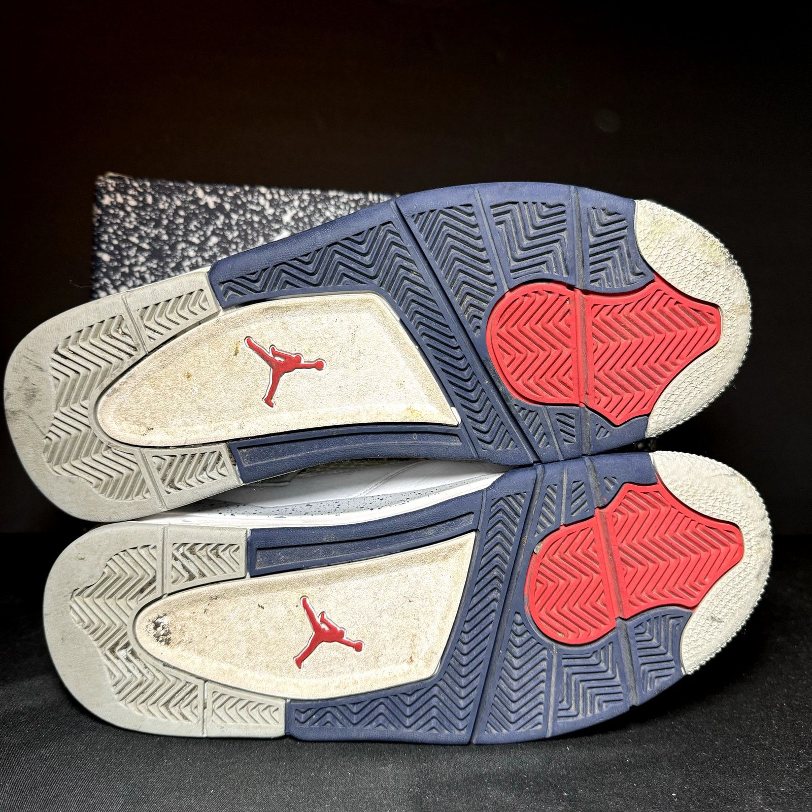 Jordan Brand × Nike Size 8.5 - Nike Air Jordan 4 Retro Midnight Navy Men's Shoes Size US 8.5 / EU 41-42 - 6 Thumbnail