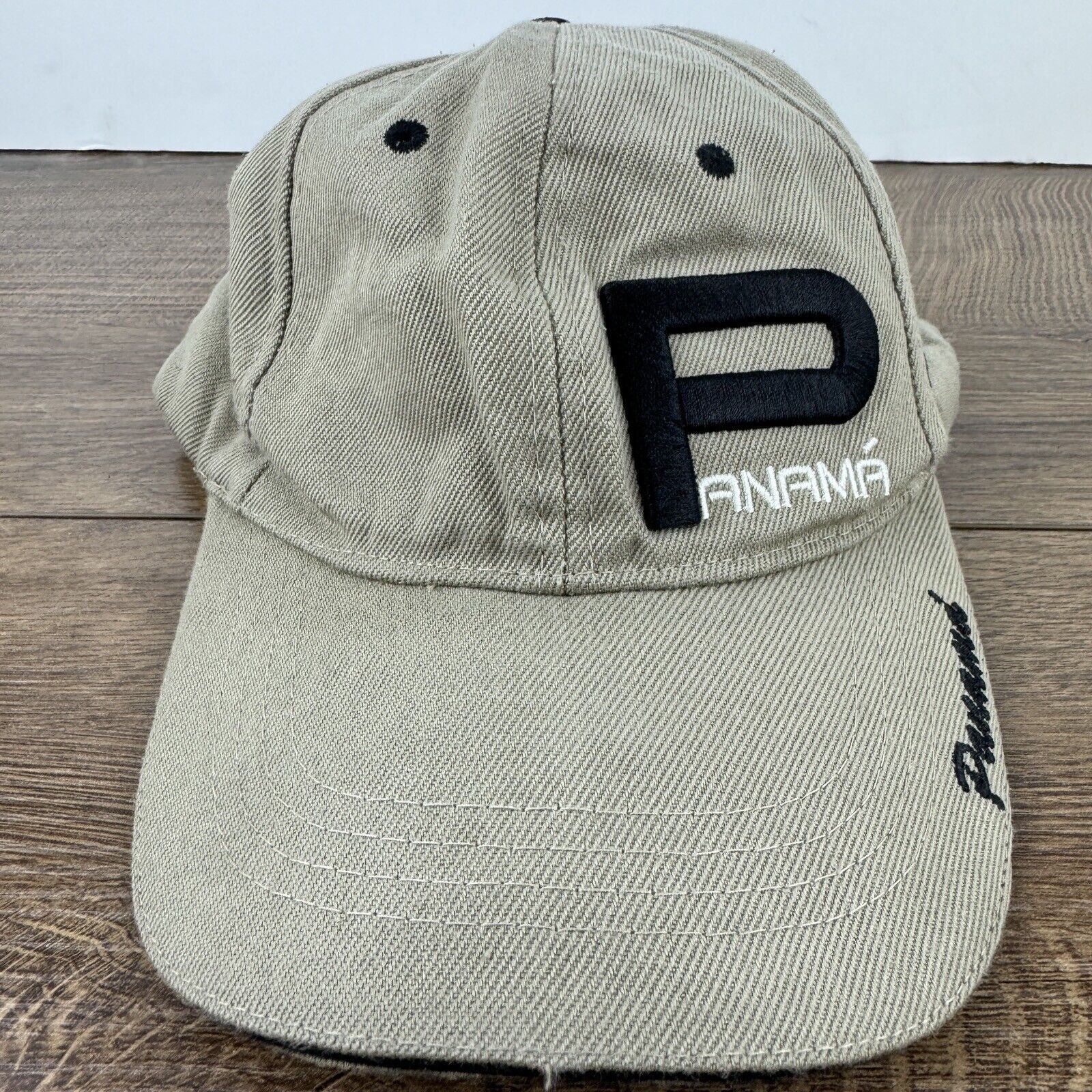 Other Panama Hat Panama Tan Brown Hat Adjustable Adult Size Hat Ca Size ONE SIZE - 1 Thumbnail