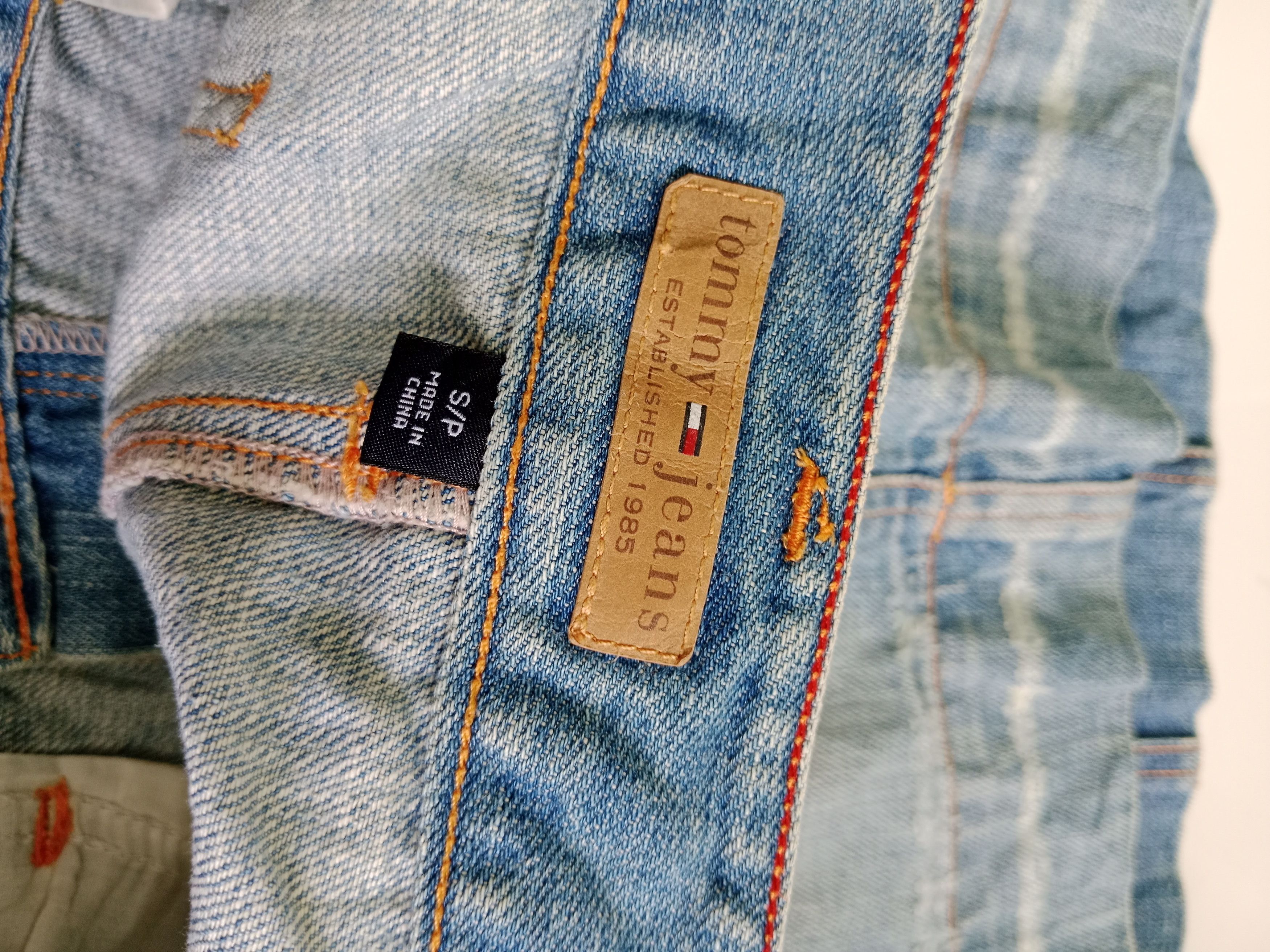 Tommy Hilfiger Tommy Jean's Mini Skirt Tommy Girl Size 28" / US 6 / IT 42 - 9 Thumbnail