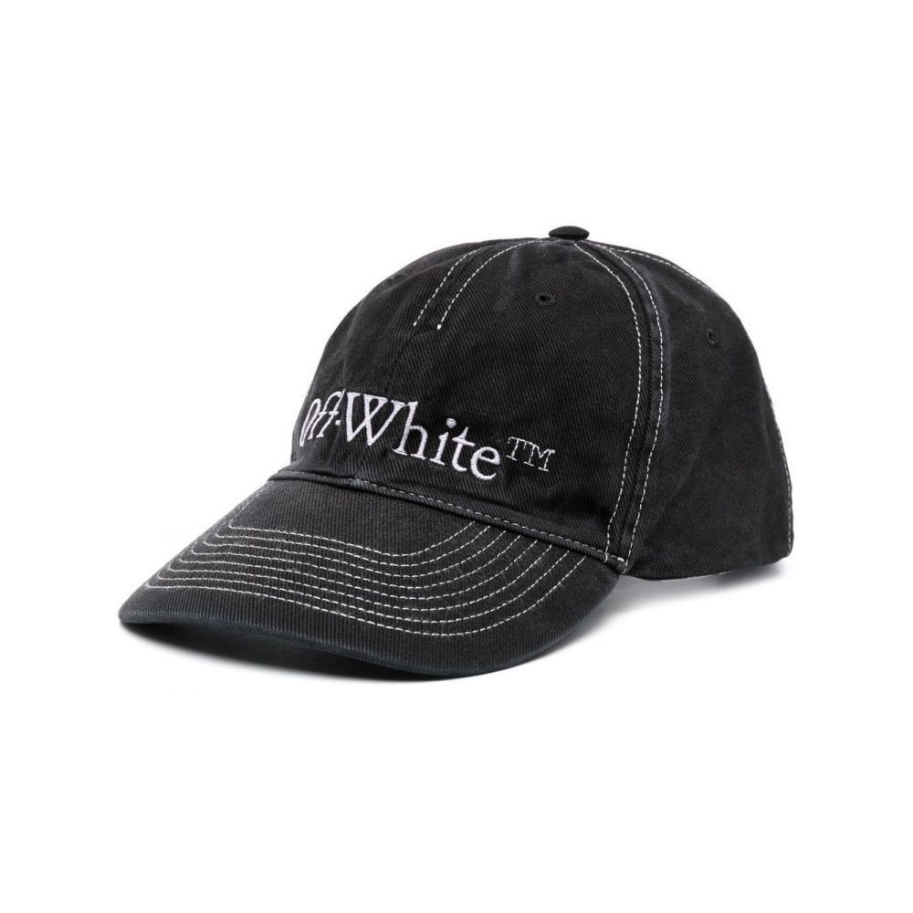 Off-White o1gr1nt0325 Size: OS /Bookish OW Baseball Cap / Hat in Black Size ONE SIZE - 1 Thumbnail