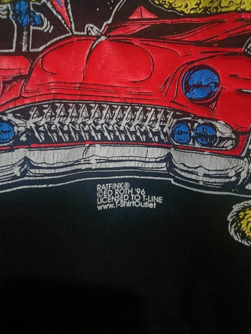 Vintage Vintage ratfink x ed roth shirt Size US M / EU 48-50 / 2 - 3 Thumbnail