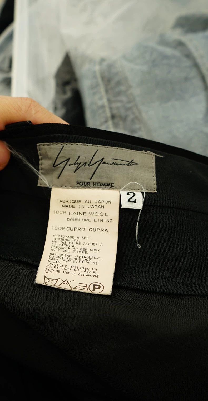 Yohji Yamamoto Yohji Yamamoto Yohji Yamamoto Drawstring Pants for Sale Size US 26 / EU 42 - 6 Thumbnail