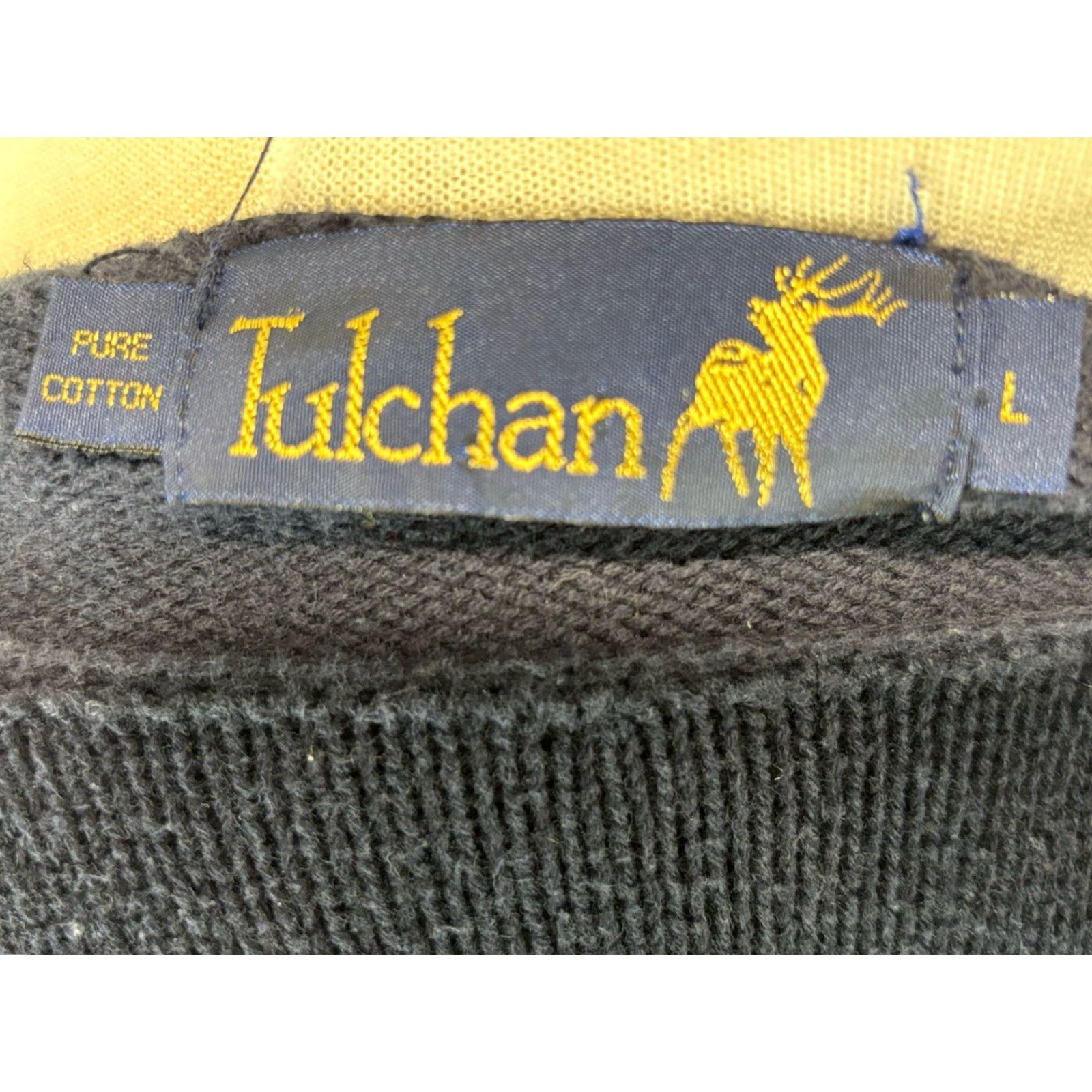 Vintage VINTAGE Tulchan Knit Tunic Sweater L Women’s Blue Cotton Oversized Floral Knit Long Sleeve Casual Fall Winter Womens Size L / US 10 / IT 46 - 7 Thumbnail