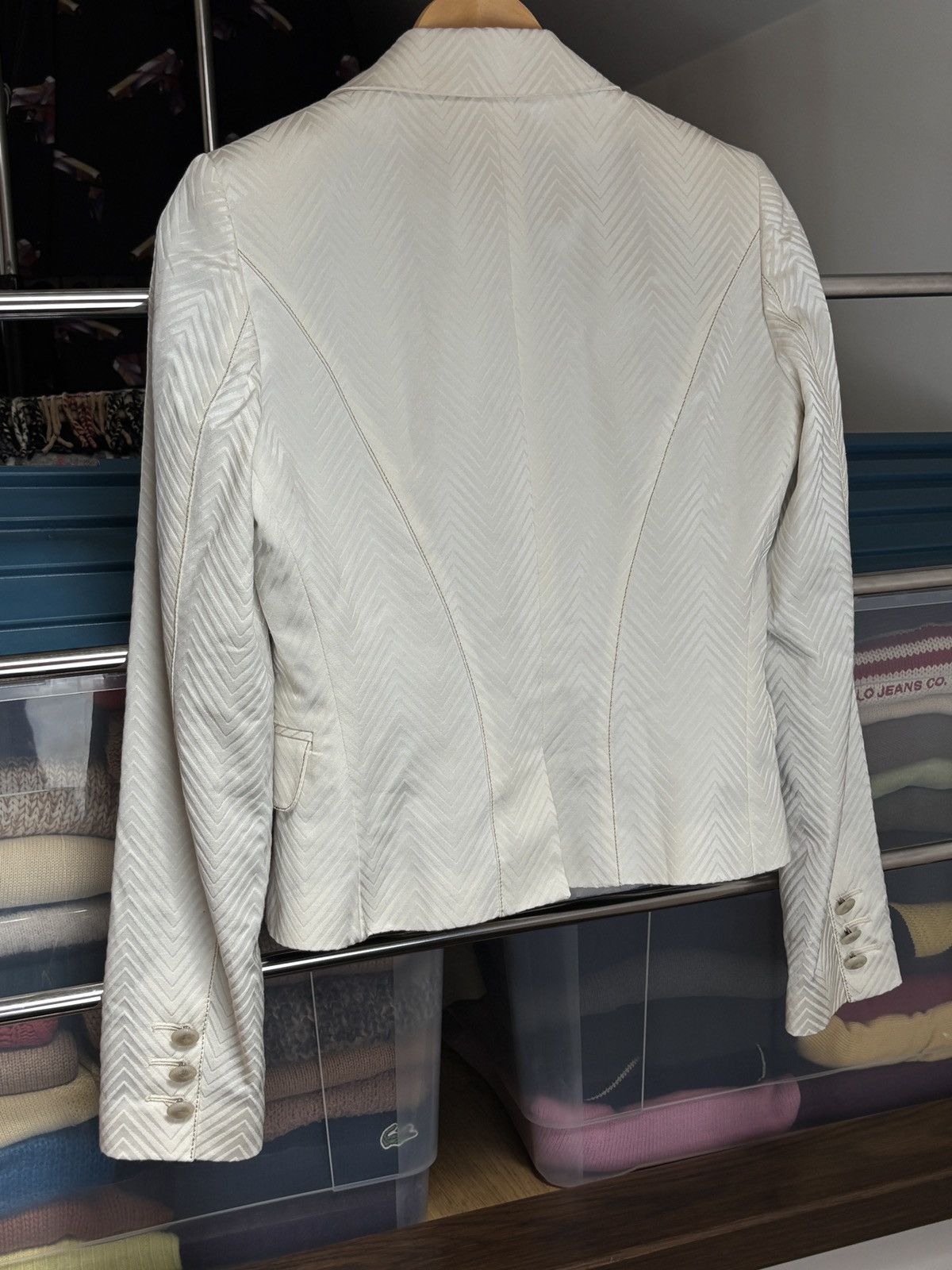 Just Cavalli Just Cavalli Luxury Blazer Jacket Vintage Designer Size S / US 4 / IT 40 - 6 Thumbnail