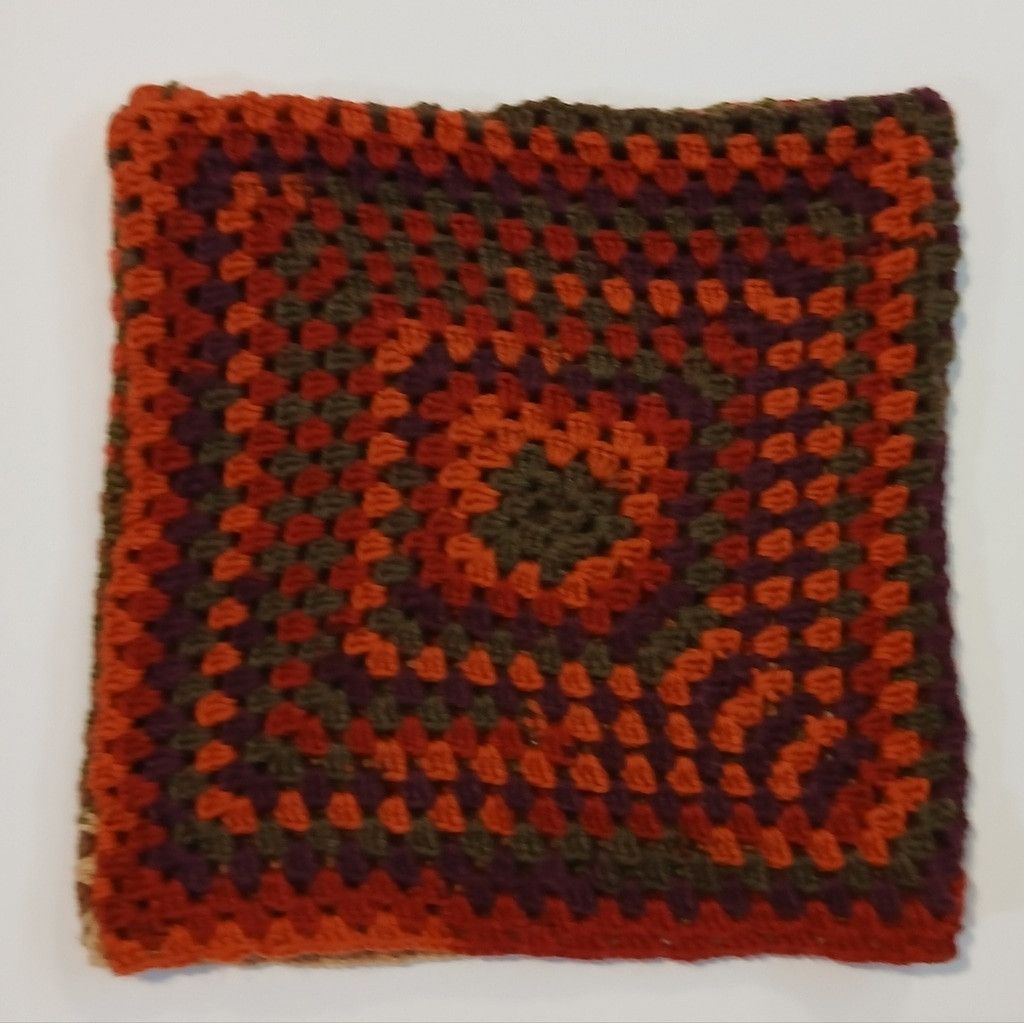 The Unbranded Brand Hand Crafted 2 Side Wool Crochet Accent Pillow Cover Size ONE SIZE - 5 Thumbnail