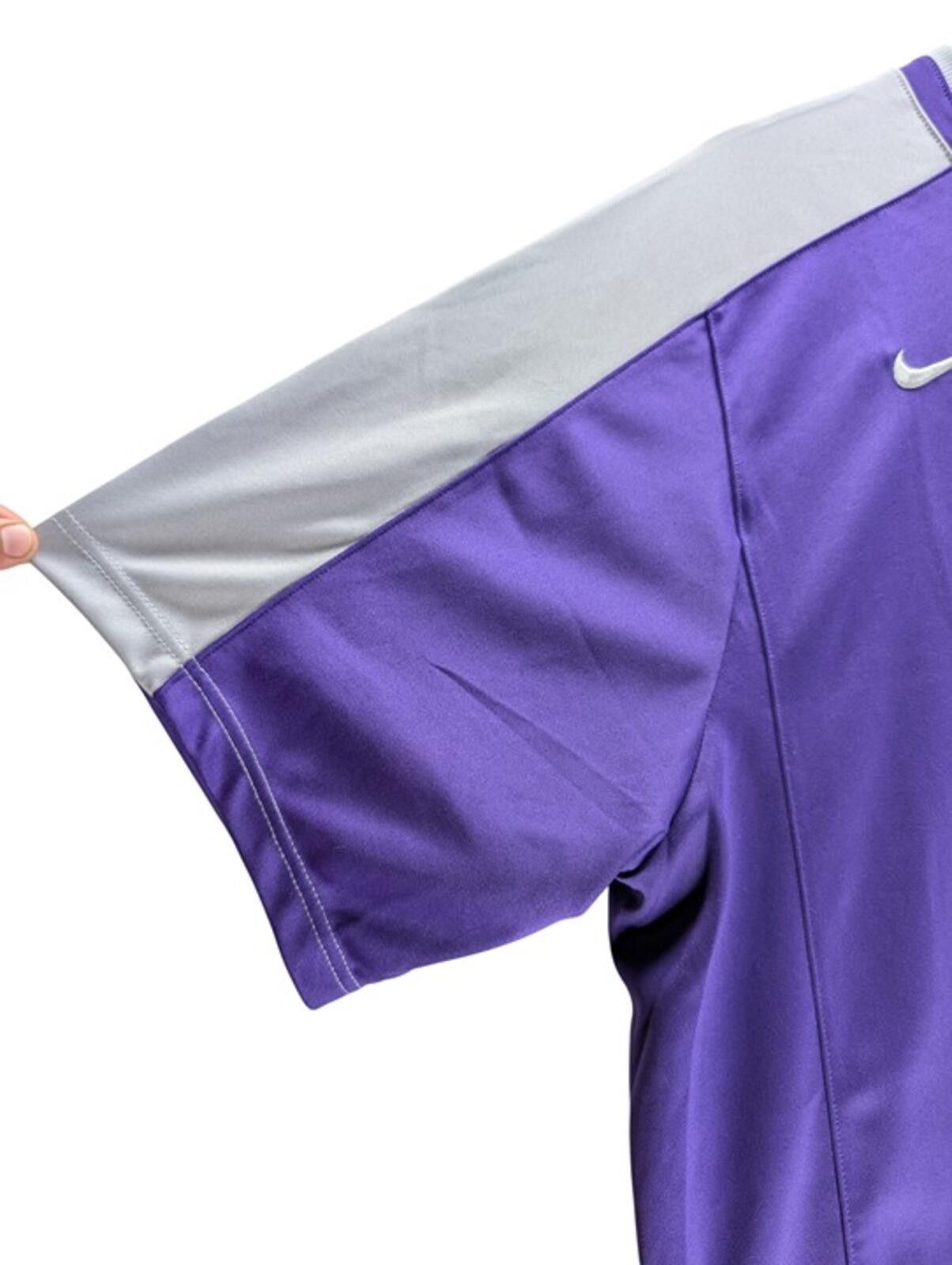 Nike Nike Dri-FIT Jersey Men’s Extra Large V-Neck Purple Gray Size US L / EU 52-54 / 3 - 3 Thumbnail